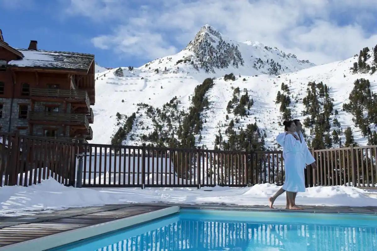 Arc 1950 Appartement Skis Aux Pieds Les Arcs  ภายนอก รูปภาพ