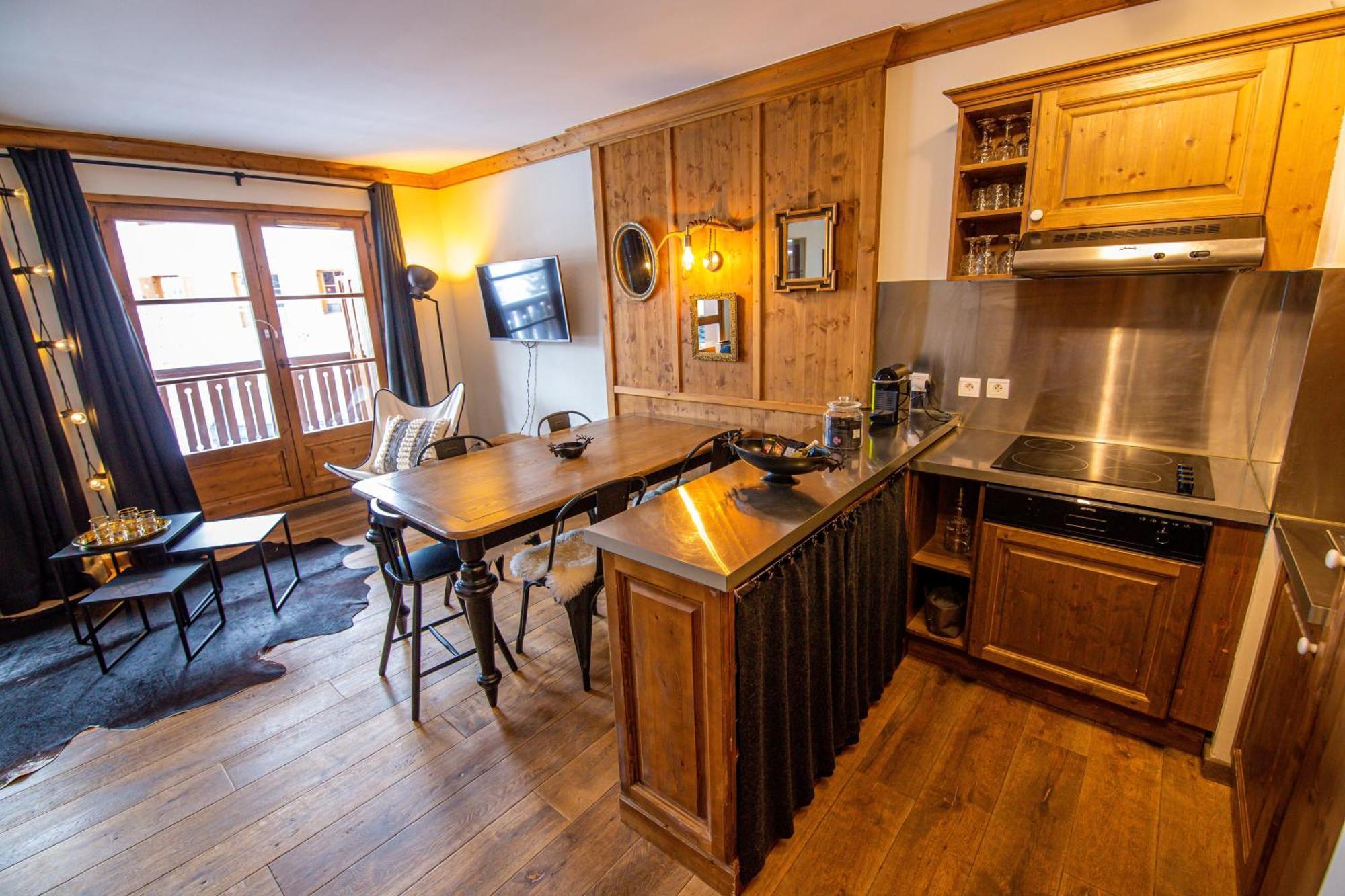 Arc 1950 Appartement Skis Aux Pieds Les Arcs  ภายนอก รูปภาพ